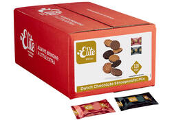Koekjes Elite Special Dutch chocolate stroopwafelmix 120 stuks