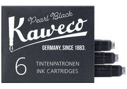 Inktpatroon Kaweco zwart doosje à 6 stuks