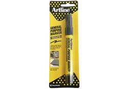 Viltstift Artline General purpose zwart