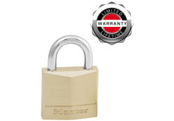 Hangslot MasterLock 4 gelijksluitend messing 30mm