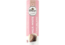 Chocolade Droste pastilles melk wit 85gr