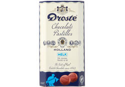 Chocolade Droste duopack pastilles melk 170gr