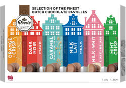Chocolade Droste pastilles 6-pack kokers 510gr