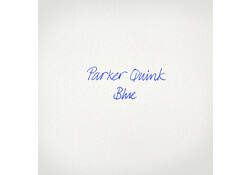 Rollerpenvulling Parker Quink medium blauw blister à 2 stuks