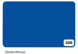 Etalagekarton Folia 1-zijdig 48x68cm 380gr nr320 donkerblauw