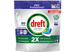 Vaatwastabletten Dreft All-in-1 Professional Regular 90 stuks