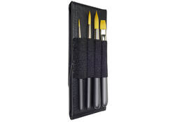 Penselenset Zahn Travel Buddy 4-delig
