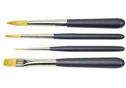 Penselenset Zahn Travel Buddy 4-delig