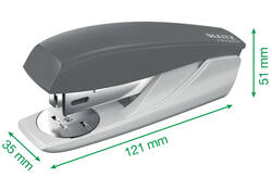Nietmachine Leitz Nexxt Recycle klein 25 vel blauw