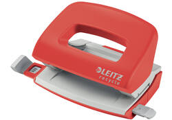 Perforator Leitz Nexxt Recycle mini 10 vel rood