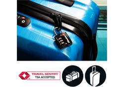 Hangslot Masterlock 3-cijfer combinatie TSA zwart 30mm