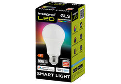 Ledlamp Integral E27 2700-6500K Smart RGBW 8.5W 806lumen