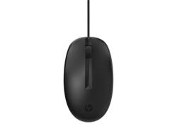 Muis HP 125 bedraad zwart