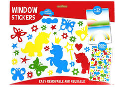 Raamstickers Mono assorti
