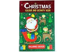 Kleur- en activiteitenboek A4 kerst