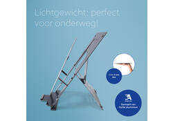 Laptopstandaard R-Go Riser Documenthouder