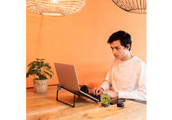 Laptopstandaard R-Go Travel Zwart