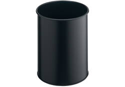 Papierbak Durable 3301-01 15liter rond zwart