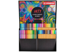 Fineliner STABILO point 88 & Pen 68 Arty creative ass luxe box 68st