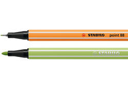 Fineliner STABILO point 88 & Pen 68 Arty creative ass luxe box 68st