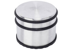 Deurstopper BRASQ met rubberen ringen rvs