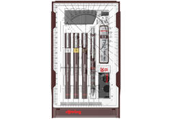 Tekenset rOtring Isograph college 0.25mm, 0.35mm en 0.5mm set à 3 stuks