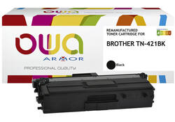 Toner OWA alternatief tbv Brother TN-421BK zwart