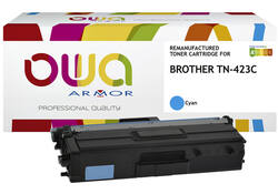 Toner OWA alternatief tbv Brother TN-423C blauw