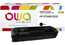 Tonercartridge OWA alternatief tbv HP CF540X zwart