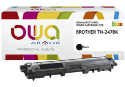 Toner OWA alternatief tbv Brother TN-247BK zwart