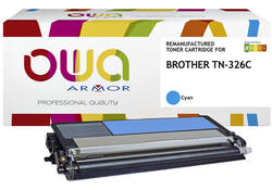 Toner OWA alternatief tbv Brother TN-326C blauw