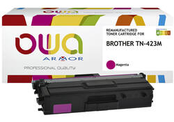 Toner OWA alternatief tbv Brother TN-423M rood