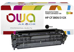 Tonercartridge OWA alternatief tbv HP CF380X zwart