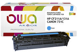 Tonercartridge OWA alternatief tbv HP CF211A blauw