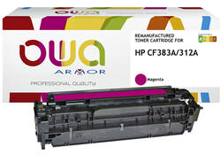Tonercartridge OWA alternatief tbv HP CF383A rood