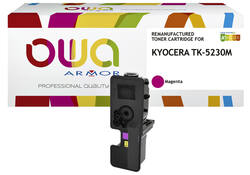 Toner OWA alternatief tbv Kyocera TK-5230M rood