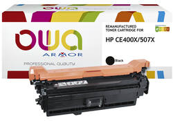 Tonercartridge OWA alternatief tbv HP CE400X zwart
