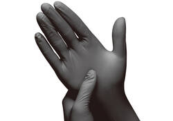 Handschoen Hynex XL nitril zwart pak à 100 stuks
