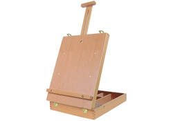 Kist ezel Conda hout 42x33x8.5cm