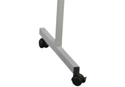 Garderoberek Vepa Bins verrijdbaar 22 haken zilver
