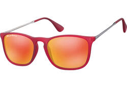 Zonnebril Montana met rood glas rood