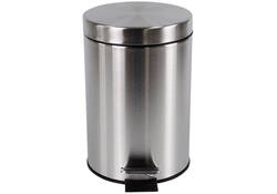 Afvalbak BRASQ pedaalemmer 3 liter rvs