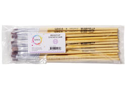 Kwast Qrea synthetisch haar nr 6 breedte 6,4mm