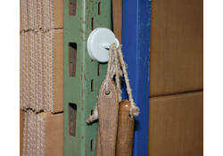 Magneet met haak MAUL 47mm trekkracht 12kg wit