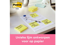 Memoblok 3M Post-it 563 101x101mm geel