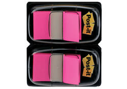 Indextabs 3M Post-it 680 25.4x43.2mm duopack roze
