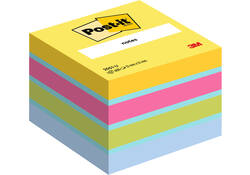 Memoblok 3M Post-it 2051 51x51mm assorti kleur