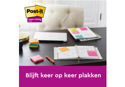 Memoblokdispenser 3M tbv Post-it Z-Note 76x76mm transparant + 12 blok Z-notes
