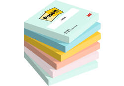 Memoblok 3M Post-it 654 76x76mm Beachside Colour