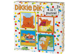 Puzzel Dikkie Dik 4 in 1
